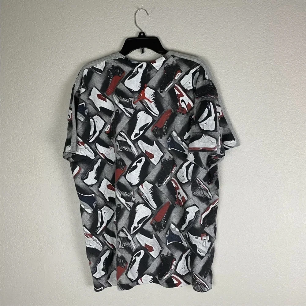 Air Jordan Full Print Of Jordans Shirt Size Large